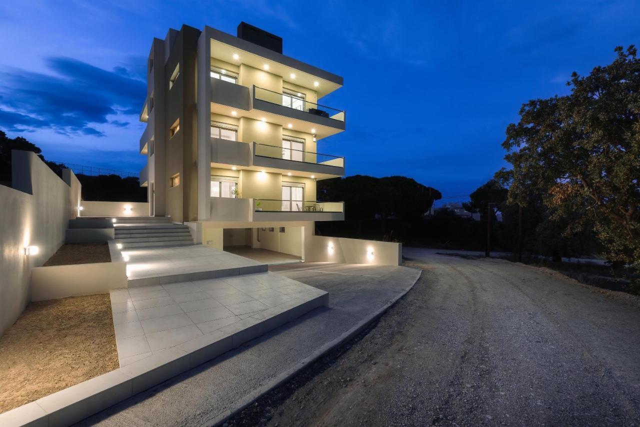 Apartament Panorama Luxury Penthouse Ixia  Zewnętrze zdjęcie