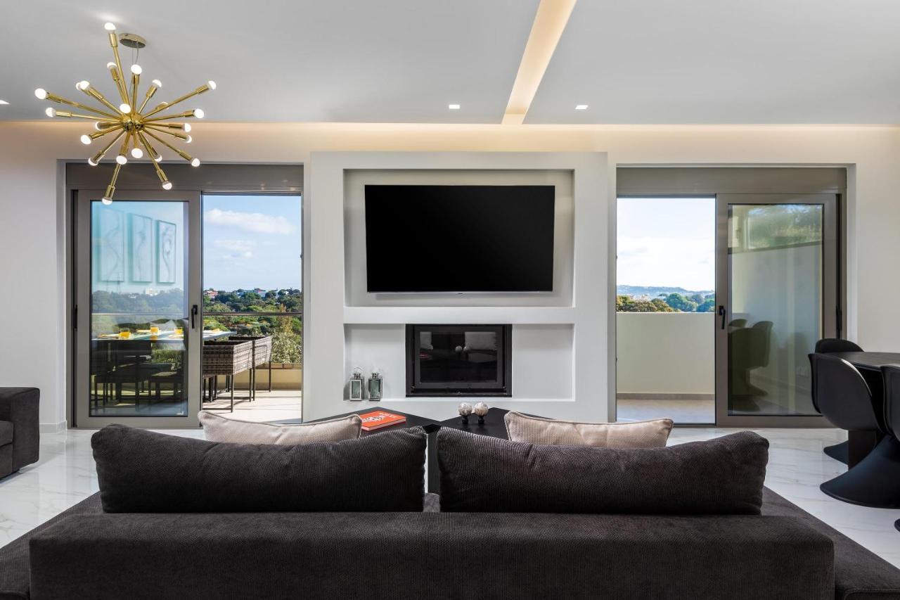 Apartament Panorama Luxury Penthouse Ixia  Zewnętrze zdjęcie