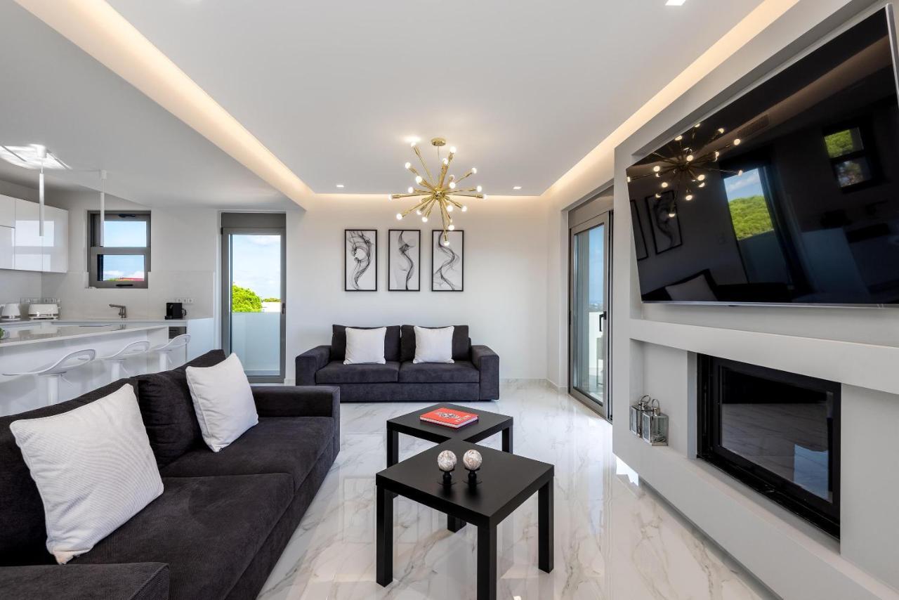 Apartament Panorama Luxury Penthouse Ixia  Zewnętrze zdjęcie