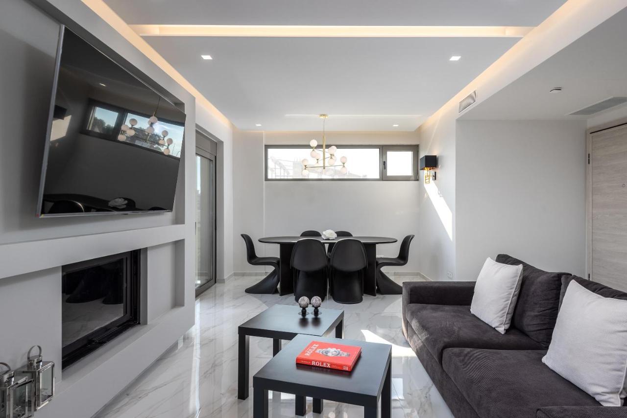 Apartament Panorama Luxury Penthouse Ixia  Zewnętrze zdjęcie